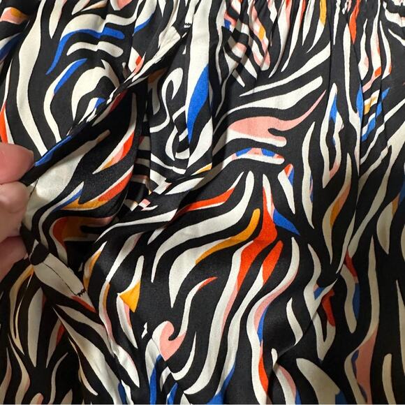 Van Winkle & Co. Size XL Multi Zebra Print Relaxed Sleep Shorts Loungewear Comfy - Picture 7 of 7